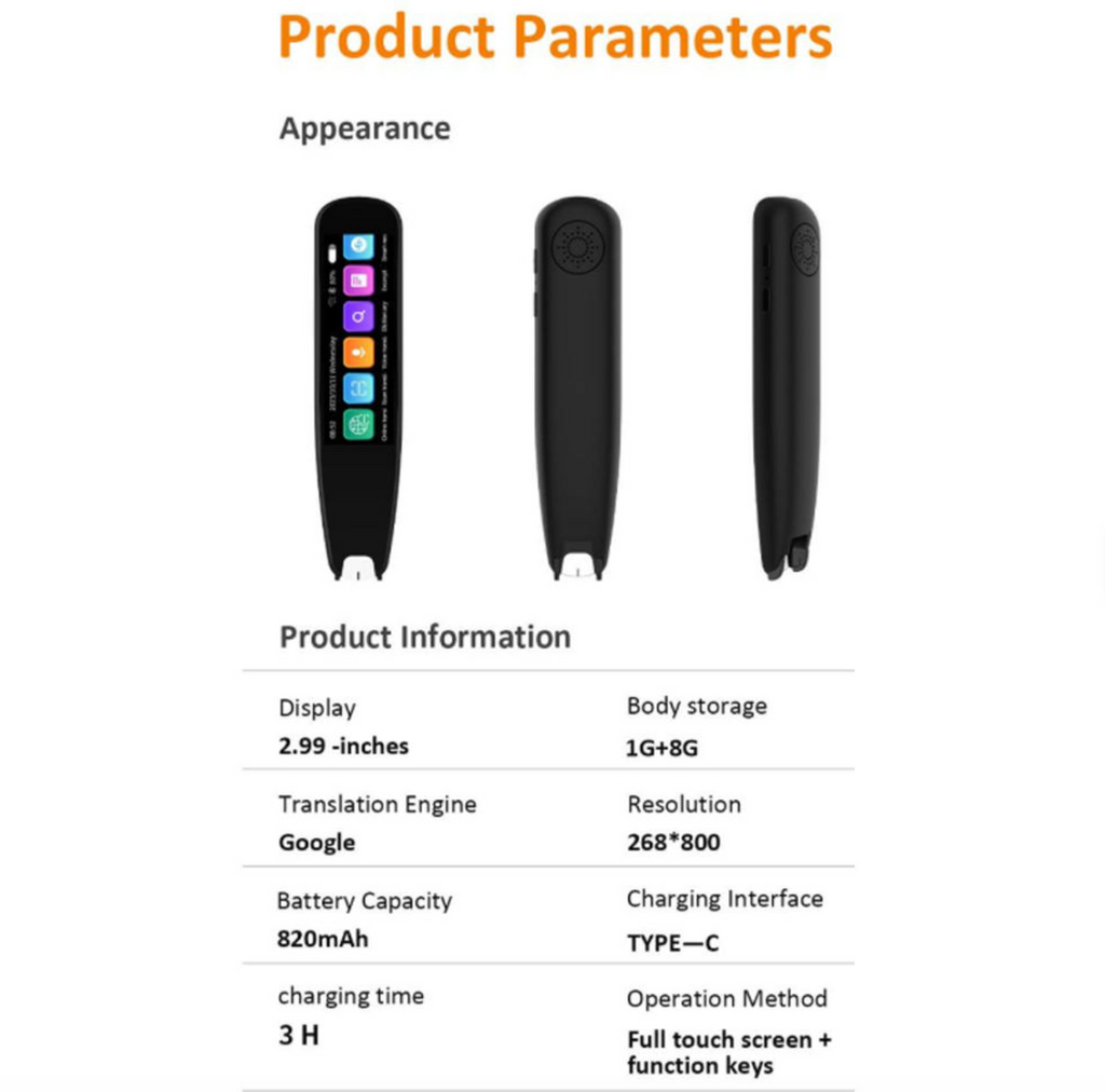 Smart AI Voice Translator Pen