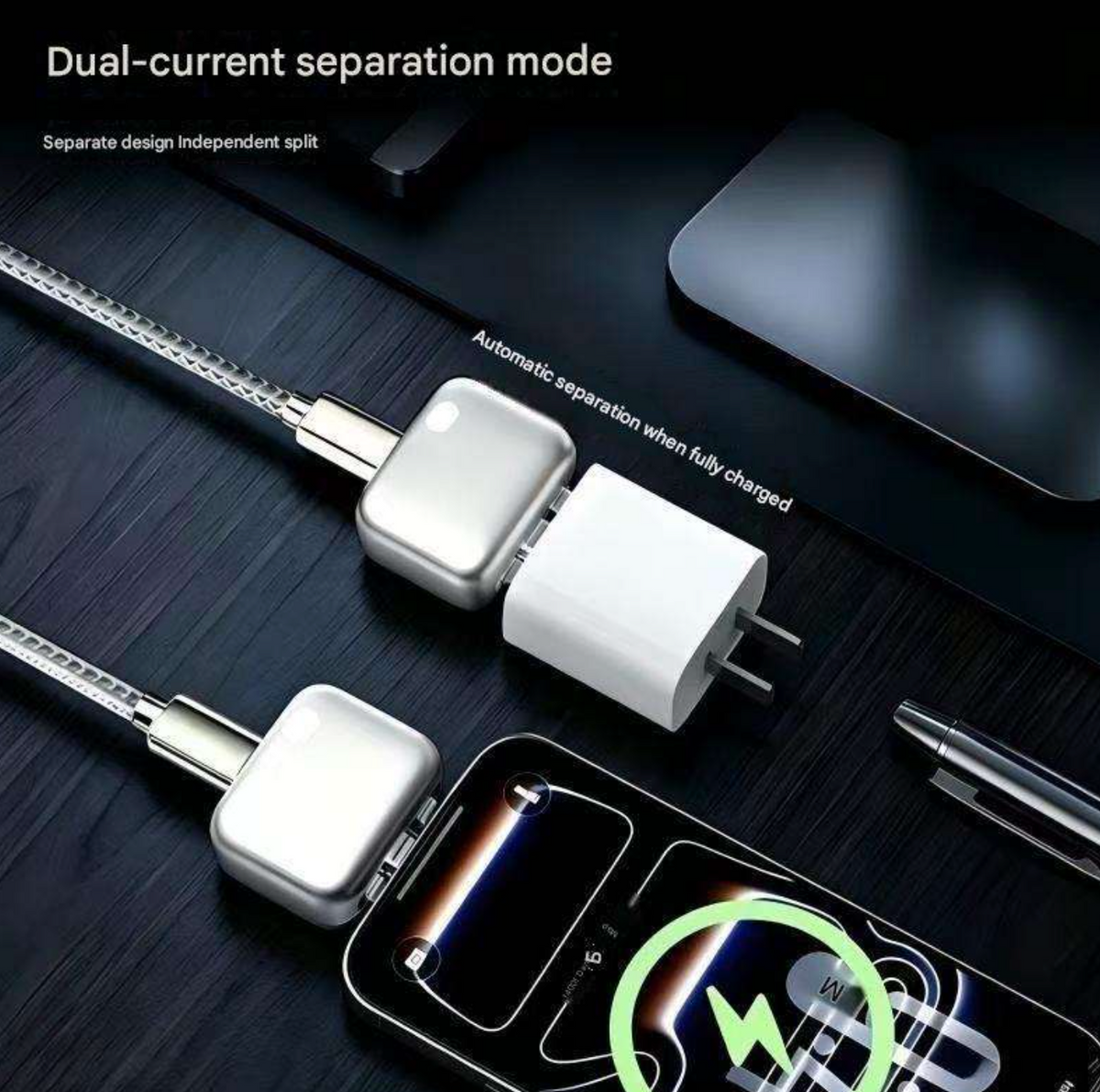 AI Smart Auto-Disconnect Fast Charger