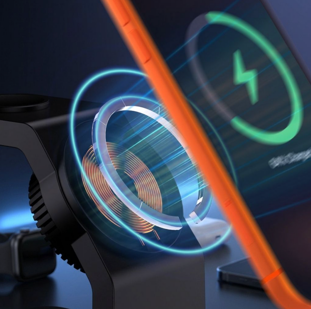 Funxim S6 3-in-1 Magnetic Wireless Charging Station