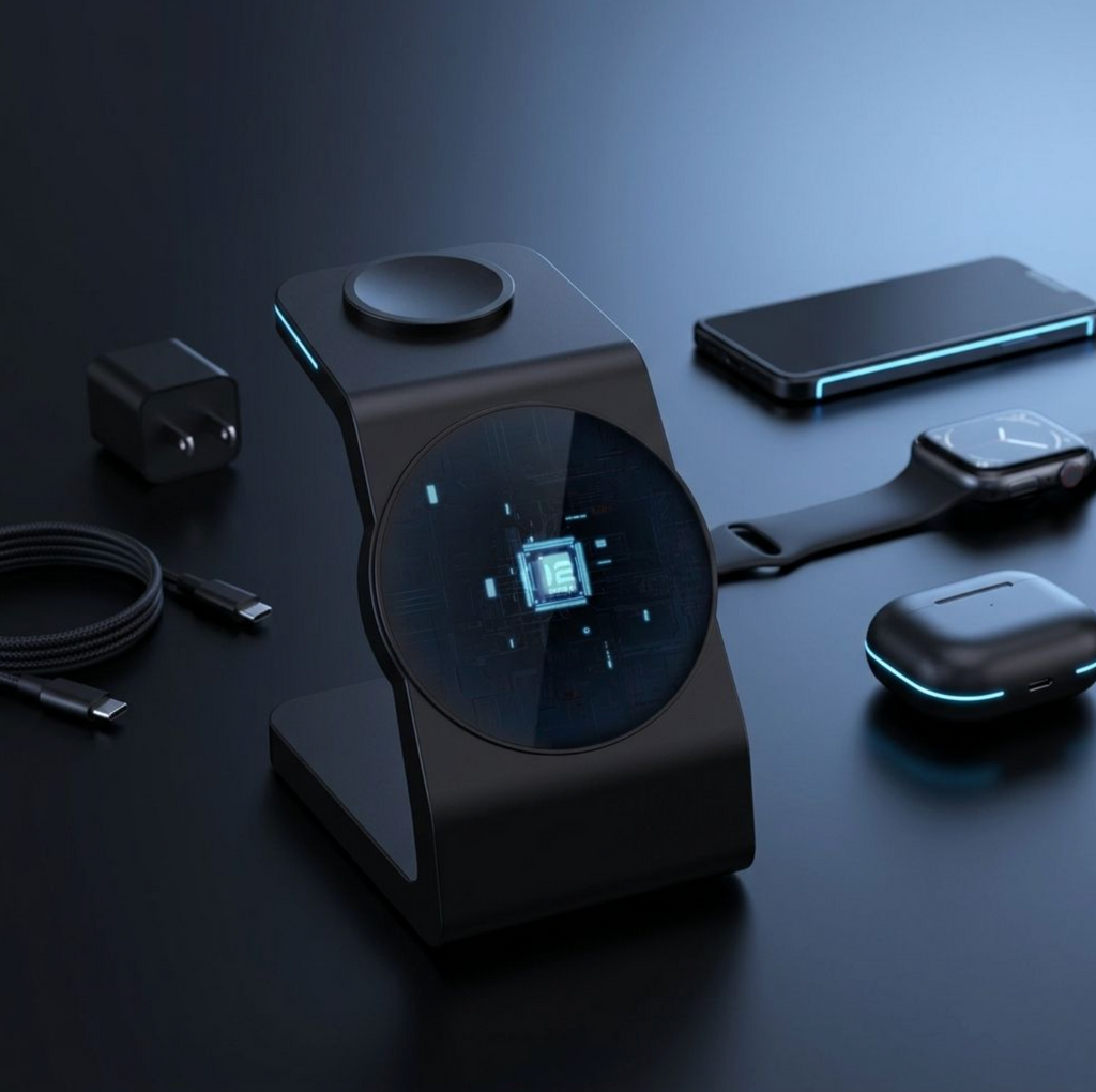 Funxim S6 3-in-1 Magnetic Wireless Charging Station