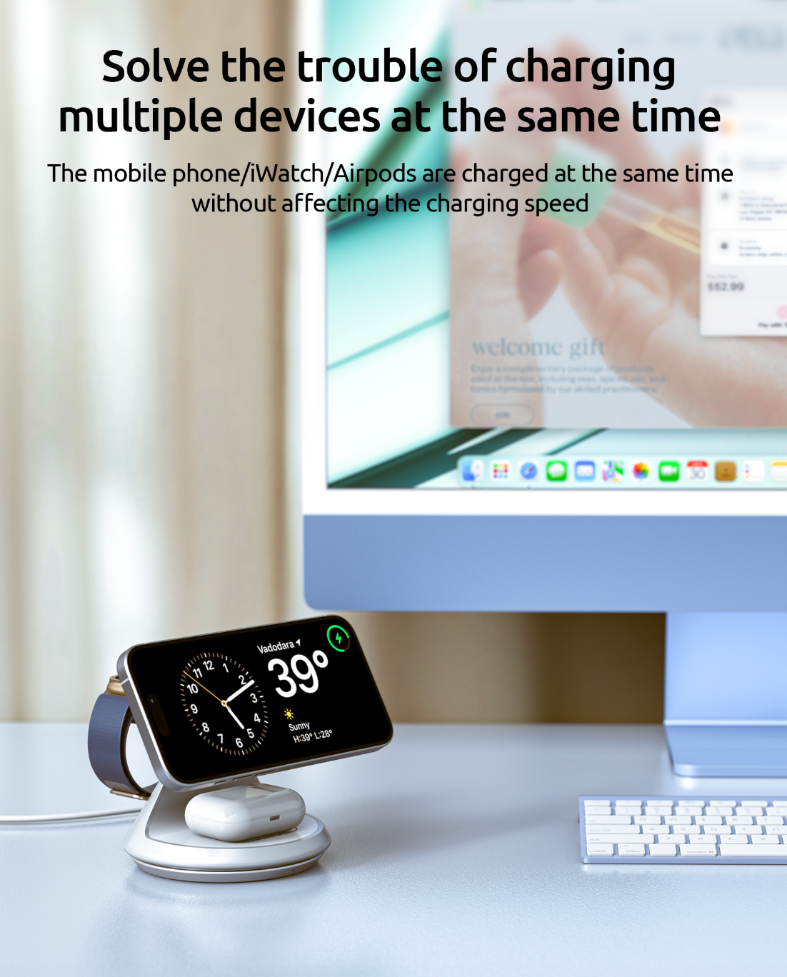 3-in-1 Wireless Charging Station