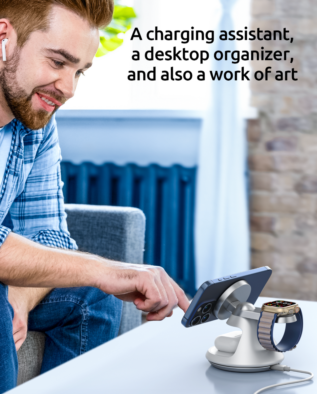 3-in-1 Wireless Charging Station