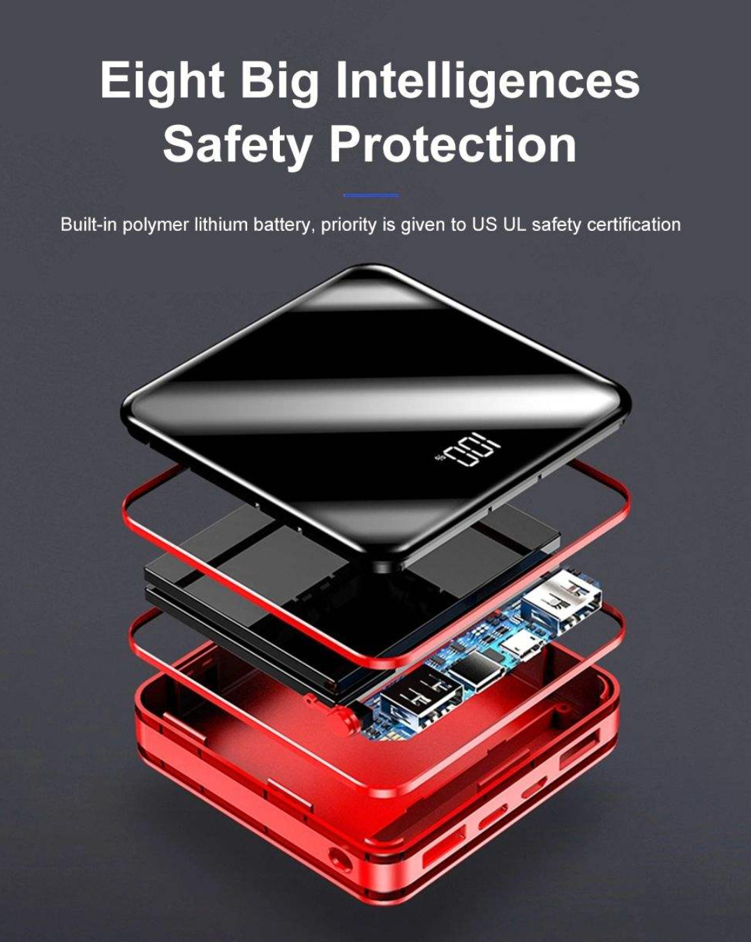 10000mAh Mini Power Bank